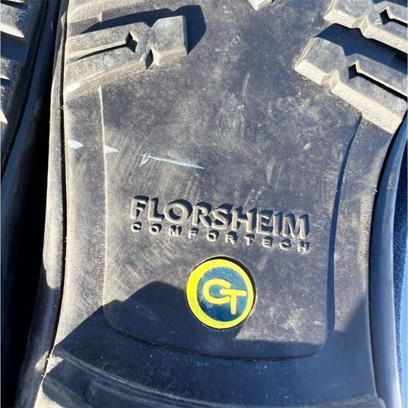 Florsheim Men Blue Suede Driving Moccasins Shoes Size 13D - Picture 8 of 10